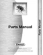 Ford 6000 Tractor Parts Manual FO-P-6000{71632}