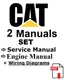 CAT Caterpillar DP135, DP150 Forklift Service Repair Wiring Manual PDF USB
