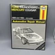 HAYNES 1725 FORD THUNDERBIRD & MERCURY COUGAR 1989 THRU 1990 REPAIR MANUAL