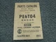 UD Nissan PE6T04 Diesel Engine on Kobelco LK900 LK700A Parts Catalog Manual xz