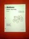 BOLENS ISEKI DIESEL TRACTOR MODELS TX1502 H152 & TX1704 H174 OWNERS MANUAL 10/85