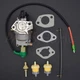 Carburetor With Solenoid For Honda EB6500SXA/A EB6500SXA Generator 16100-ZF6-D02