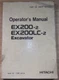 HITACHI EX200-2 EX200LC-2 EXCAVATOR OPERATOR OPERATION & MAINTENANCE MANUAL BOOK