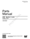 Caterpillar Cat 430E Backhoe Loader Center Pivot Parts Catalog Manual SEBP3710