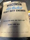 Wisconsin Air Cooled Heavy Duty Engine Model ABN & AKN Instruction Book  #MM253A