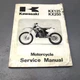 1994-1998 KAWASAKI KX125 KX250 OEM SERVICE MANUAL BOOK