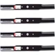 4PK Oregon Heavy Duty Blade for 48" Woods PRD7200, RD72, RD7200, RD7200-2