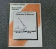 Terex RO Stinger TC-85-1 Crane Boom Angle Indicator Owner Operator Manual