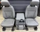 23-25 FORD F250-f550 SUPER DUTY FRONT VINYL GRAY BUCKET SEATS new take off