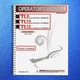 TAKEUCHI TRACK LOADER TL8 TL10 TL12 OPERATORS MANUAL CLOSURE - FRONT & BACK