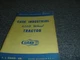 J I Case Industrial 420B Wheel Tractor User Owner Operator Instruction Manual xz