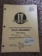 I&T Allis-Chalmers Shop Manual Models D-10,D-10 Series 111/ D-12,D-12 Series 111