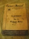 International McCormick no 45 Pickup Baler Owners Operators Manual w Parts List