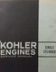 Kohler Single Cylinder Engine 1973 Service Manual K91 K301 K241 K321 K341 K181