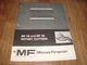 Massey Ferguson Operators Manual MF 58 And MF 68 Rotary Cutters