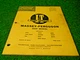 I&T Service Shop Repair Manual IT # MF-10 For: Massey Ferguson MF303 Tractor  