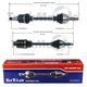 SurTrack Pair Set of Front CV Axle Shafts For Ford Focus 2006-2011 Manual MTX75