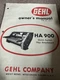 Gehl Company HA900 Hay Attachment Owners Manual 901563