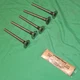 5 NOS GM 3812992 Engine Exhaust Valve 6255750 Chevrolet Corvair 140 145 164
