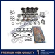 Overhaul Rebuild Kit with Valve Kit for Mitsubishi 4M40 4M40D 4M40T Engine