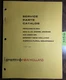New Holland Perkins 6.354 354 Diesel Engine Service Parts Catalog Manual 1/80
