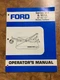 FORD ROTARY CUTTERS 48" 60" 72" Series 951 951A Maintenance Operator's Manual