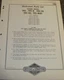 Briggs & Stratton Model Series 19D-R6D Engine Illustrated Parts List Manual xz