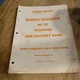 Vintage 1968  Massey Ferguson Mf 20 Mounted Side Delivery Take Parts Book