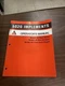 Allis 5020 Implements Model 46, 48 & 60 Operators Manual