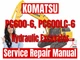 Komatsu Hydraulic Excavator PC600-6 PC600LC-6 Service Repair Manual