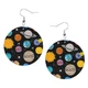 Earrings For Women, Dangle Earrings Jewelry For Women, Lightweight Faux Leath...