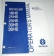 New Holland 18HB 21HB 25HB 30HB 36HB Draper Header Operators Manual 3/05 NH OEM!