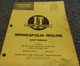 I&T Minneapolis- Moline 4 Star & Super Tractor Service Repair Manual MM-14 xz