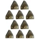 10 Grain Head Sickle Section Teeth Fits Case IH 1010 1020 1100 1200 1300