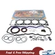 4M40 4M40D 4M40T Engine Gasket Kit For Mitsubishi FB6, FE5, FE6 2.8D