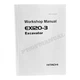 HITACHI EX120-3 Excavator Workshop Service Manual