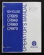 ORIGINAL New Holland CR920 CR940 CR960 CR970 Combine Operators Manual NICE SHAPE