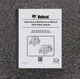 Bobcat 3400 XL Utility Vehicle Owner Operator User Manual S/N B3FM12300 & Up