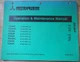 MITSUBISHI FG40K FG45K FG50K FD40K FD45K OPERATION & MAINTENANCE MANUAL BOOK