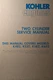 Kohler K482-K532-K582-K662 Twin Engine Service Manual Lawn Garden Riding Tractor