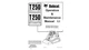 Bobcat T250 Turbo & T250 Turbo High Flow Loader Maintenance & Operation Manual
