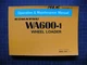Komatsu WA600-1 Operation/Maintenance Shop Manual guide