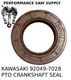 1 CRANKSHAFT PTO SEAL FITS KAWASAKI FR651V, FR691V, FR730V PART # 92049-7028