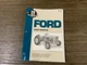 Ford Shop Manual Series 501-600-601-700-701-800-801-900-9801-1801-2000-4000