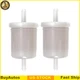 2X Fuel Filters 12581-43012 For Kubota BX1500 BX1800 BX1860 BX2350 BX2660 BX2670