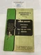 Operator's Manual for John Deere Two Row Lister 730 730H Series