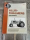 ALLIS-CHALMERS SHOP MANUAL I&T AC-11 * NEW