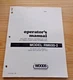Woods Owner Parts manual for Model RM600-2 Rotary Cutter Mower