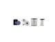 Filter kit suitable for CAT CB 214 D w/Perkins 3013 Eng. Air Oil Fuel