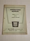 Vintage 1958 Oliver OC15- Diesel Crawler Tractor Parts Manual 48 Pages 